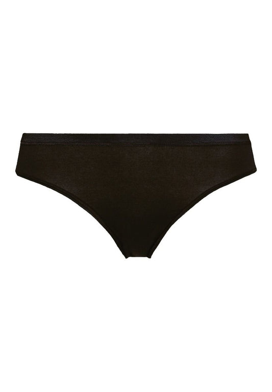 Slip Mini Cotton Sensation negro - PITTHanro888721235747