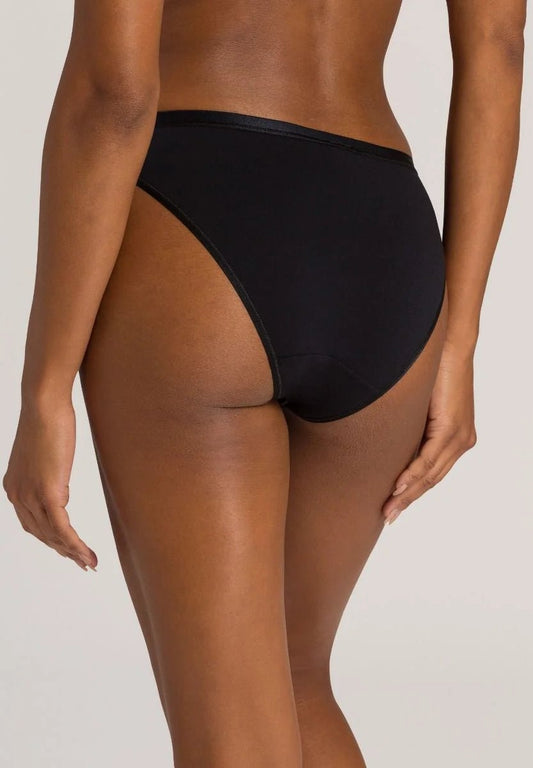 Slip Mini Cotton Sensation negro - PITTHanro888721235747