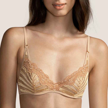 Sujetador aro Oxman light tan