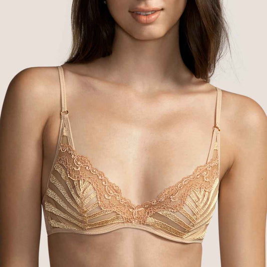 Sujetador aro Oxman light tan