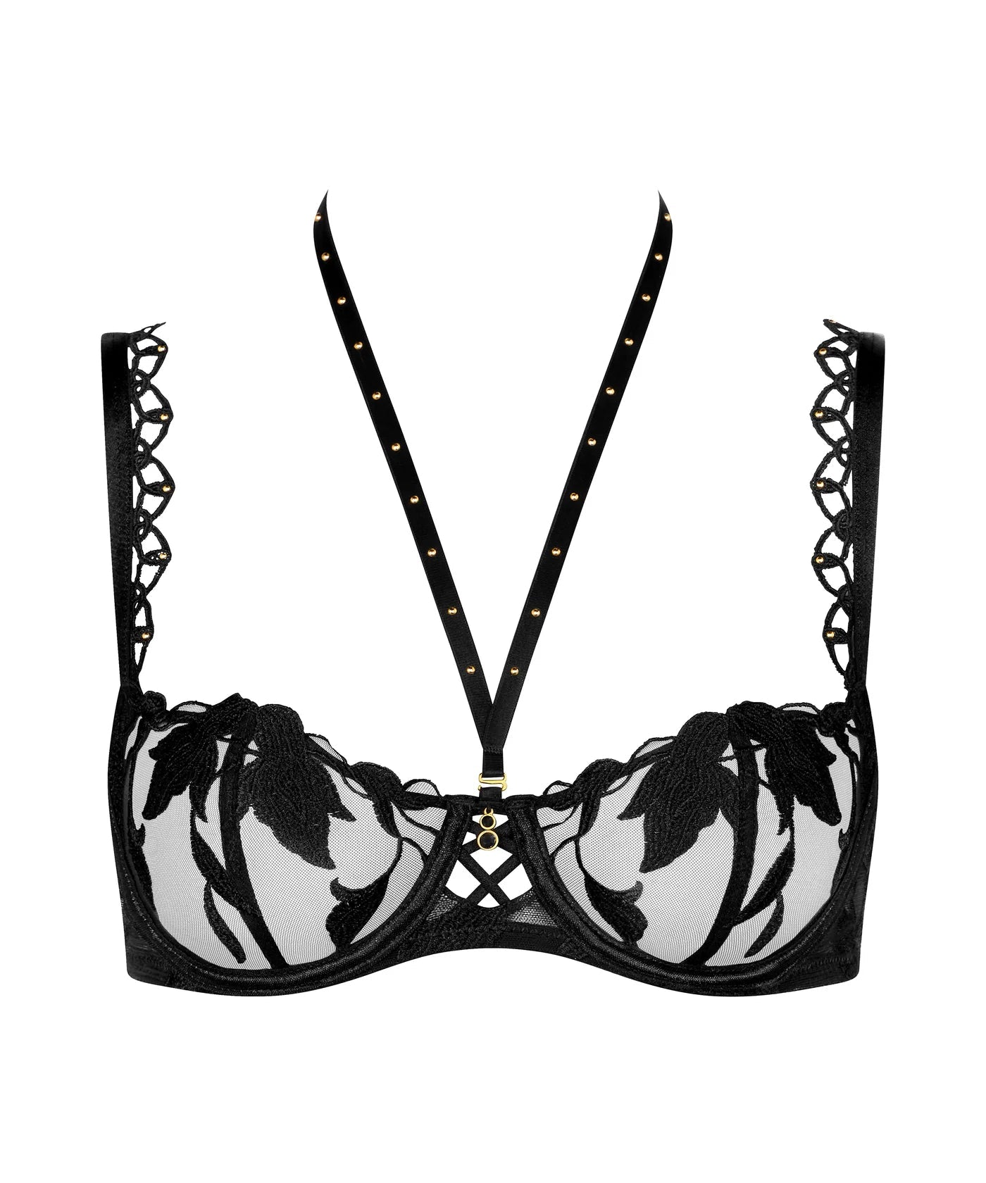 Sujetador balconet Night at Paradise Obsidian - PITTAubade3102062417028