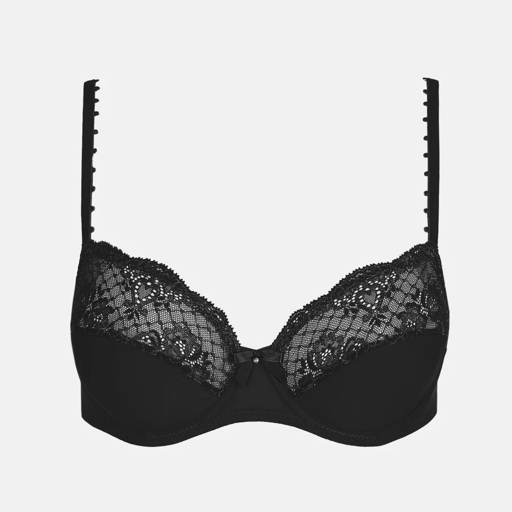 Sujetador balconet Pearl negro - PITTMarie Jo5415338727164