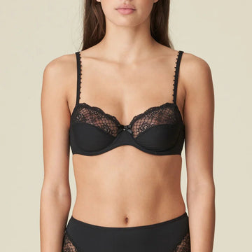 Sujetador balconet Pearl negro - PITTMarie Jo5415338727164