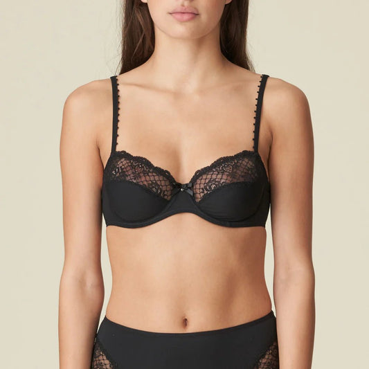 Sujetador balconet Pearl negro - PITTMarie Jo5415338727164