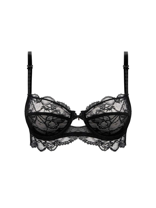 Sujetador balconnet Feerie Couture negro
