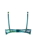 Sujetador balconnet Grace Aquatique verde
