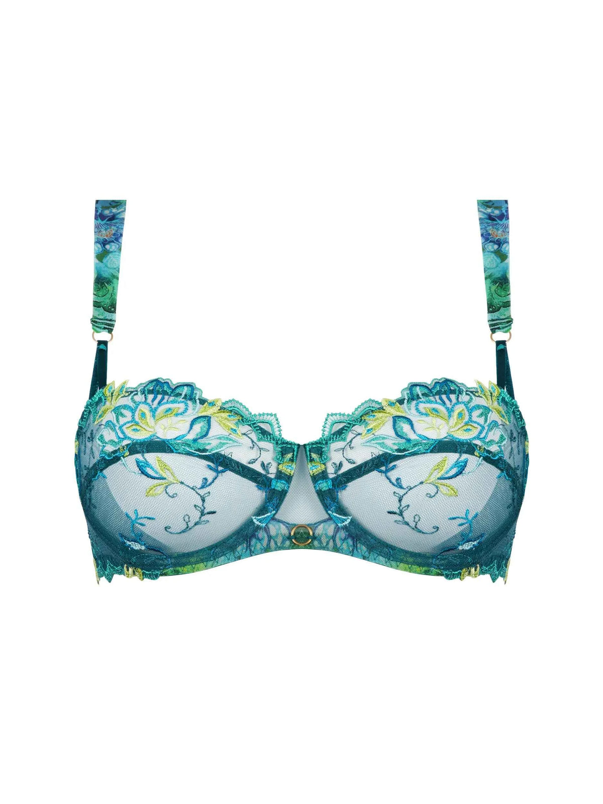 Sujetador balconnet Grace Aquatique verde