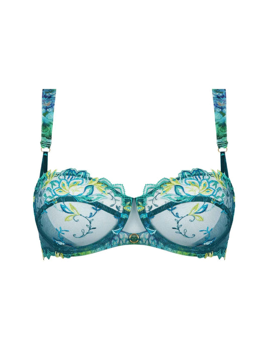 Sujetador balconnet Grace Aquatique verde