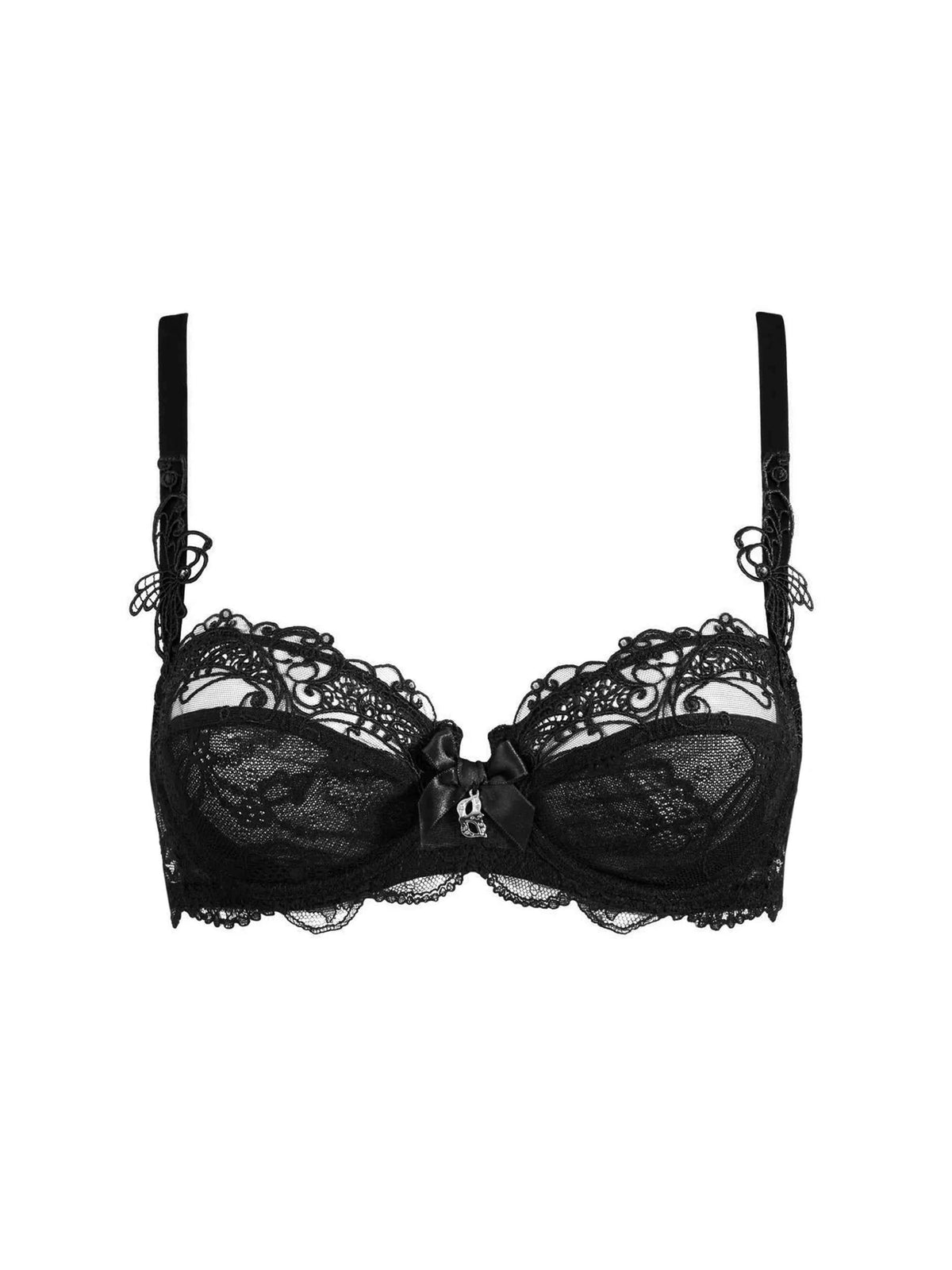 Sujetador balconnet Soir de Venise negro