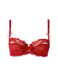 Sujetador balconnet Soir de Venise rojo