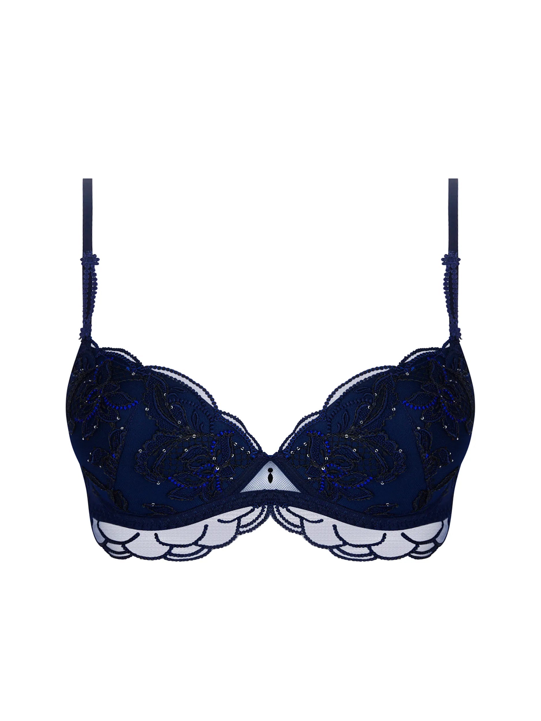 Sujetador coque Eclat Couture bleu night - PITTLise Charmel3597648696810