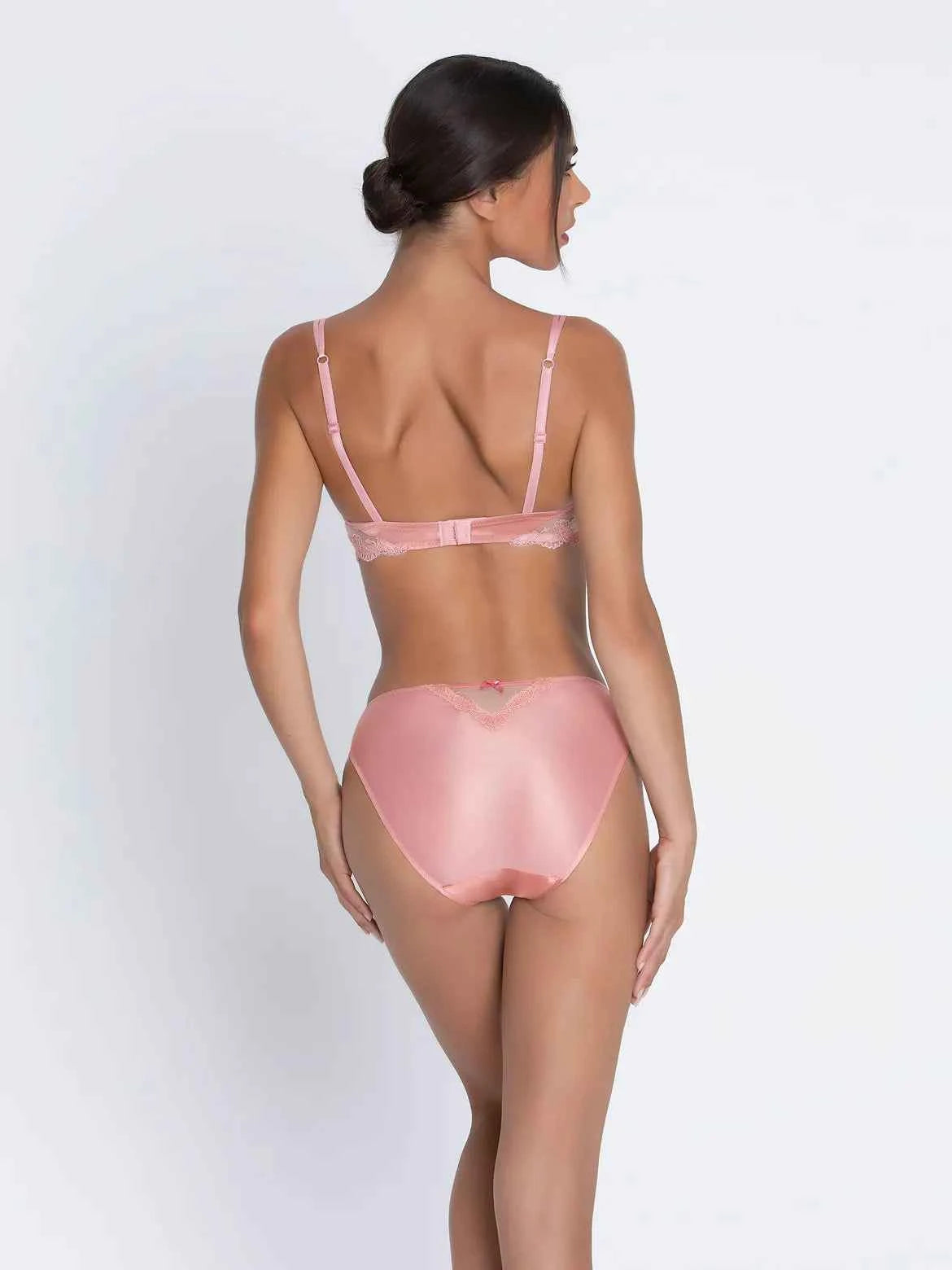 Sujetador coque Splendeur Soie rosa