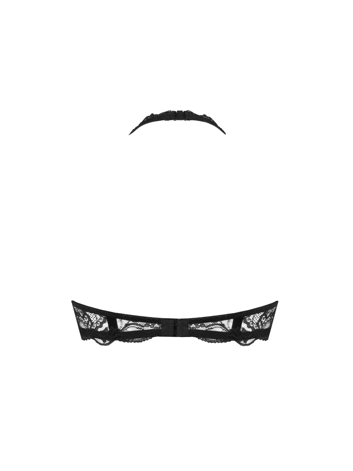 Sujetador glamour escote V Soir de Venise negro - PITT