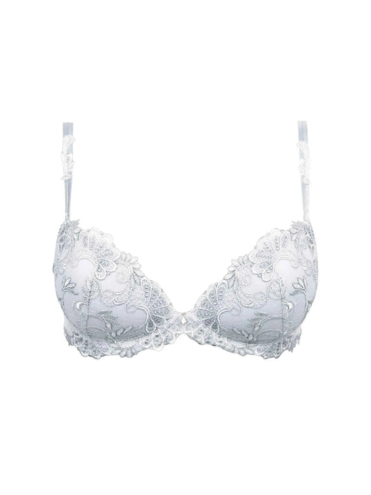 Sujetador preformado Dressing Floral gris