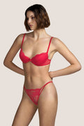 Sujetador Push-Up Gaga Rouge