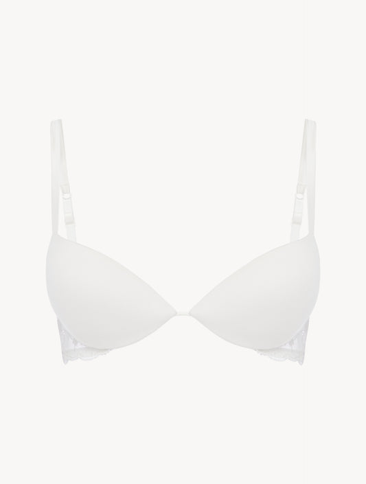Sujetador push-up Midnight Botanica hueso - PITT