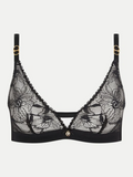 Sujetador triangular Orchids negro - PITT