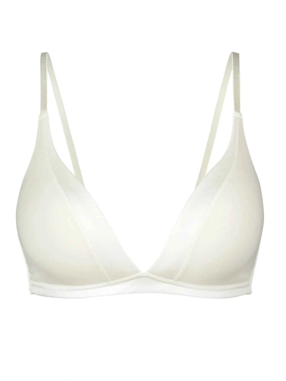 Sujetador triangulo espuma Cate crema