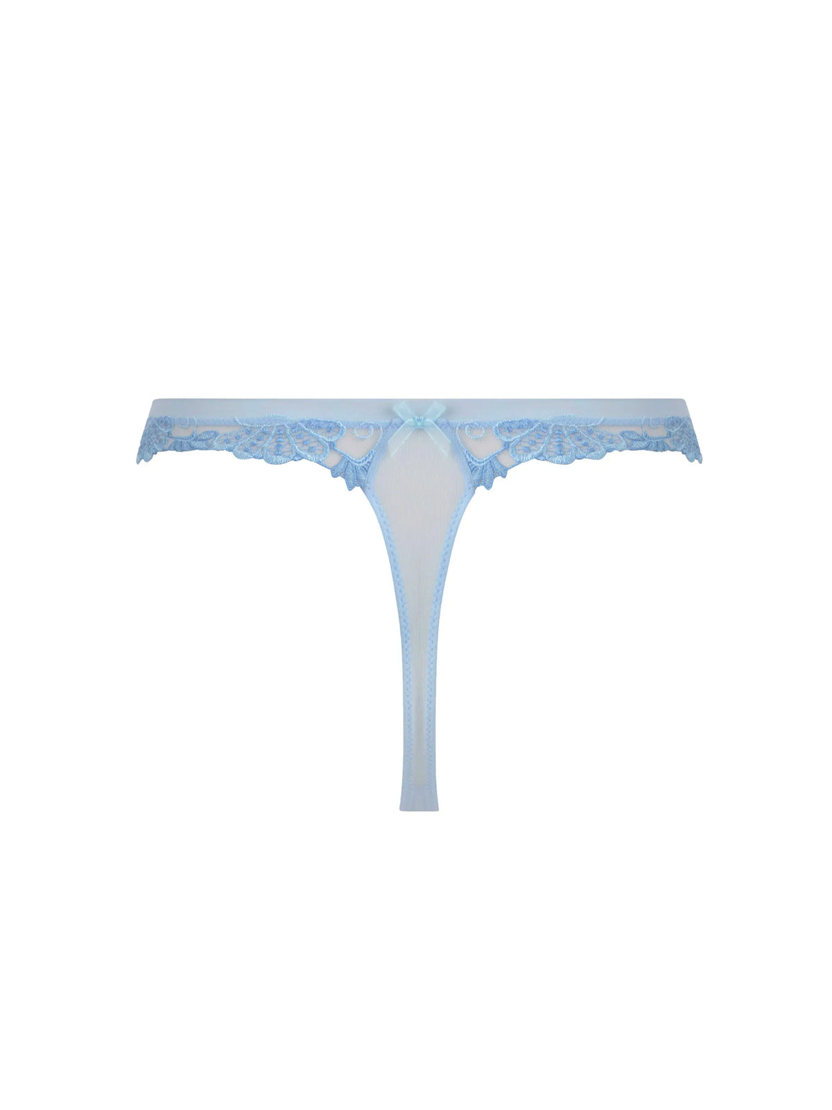 Tanga Dressing Floral azul - PITT