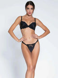 Tanga Splendeur Soie negro