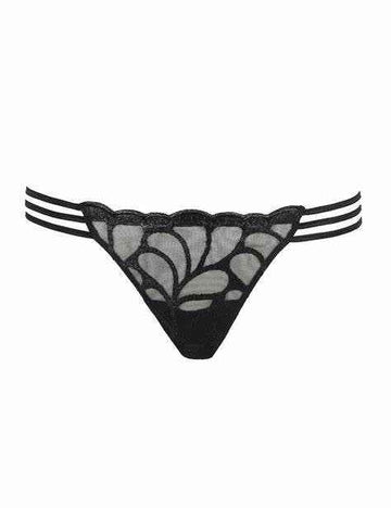 Tanga Twist Aprodisia negro